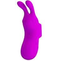 Pretty Love Rechargeable Finger Vibrator with Rabbit