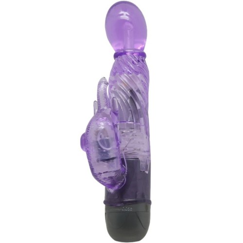 Baile Vibrador Con Rabbit Lila 10 Modos