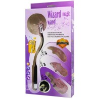 Baile - Wizard Magic Wand Estimulador Con Cabezas