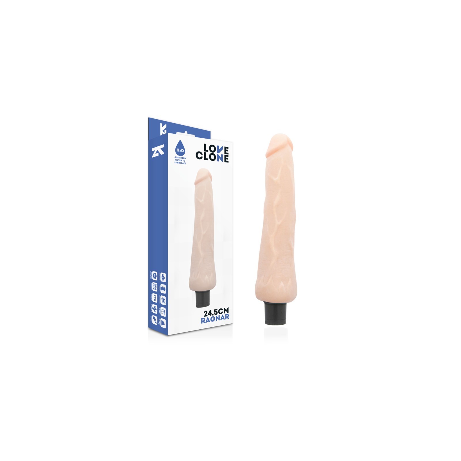 Ragnar - Vibrador con Auto Lubricación