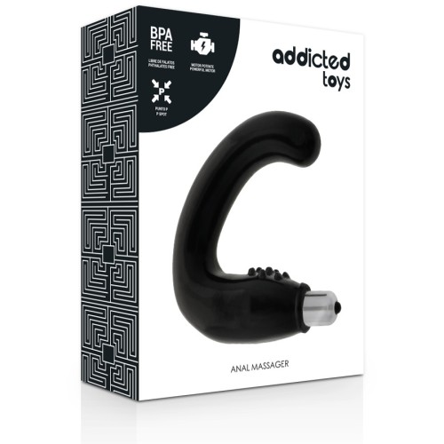 Addicted Black Anal Massager