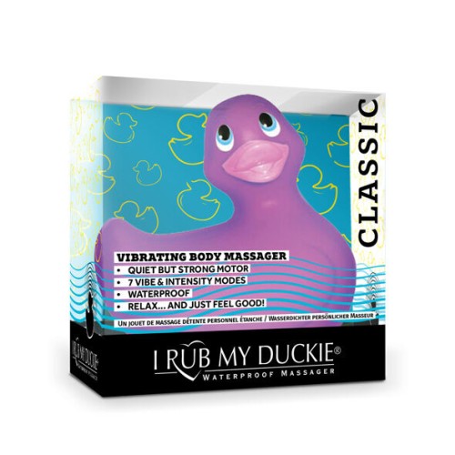 Big Tease Toys I Rub My Duckie Classic Purple Vibrator