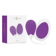 Intense Jan Remote Control Egg Vibrator - Purple