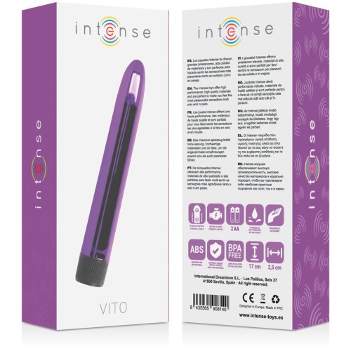 Intense Vito Vibrator Purple - Powerful Pleasure