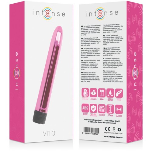 Intense Vito Pink Vibrator for Every Adventure