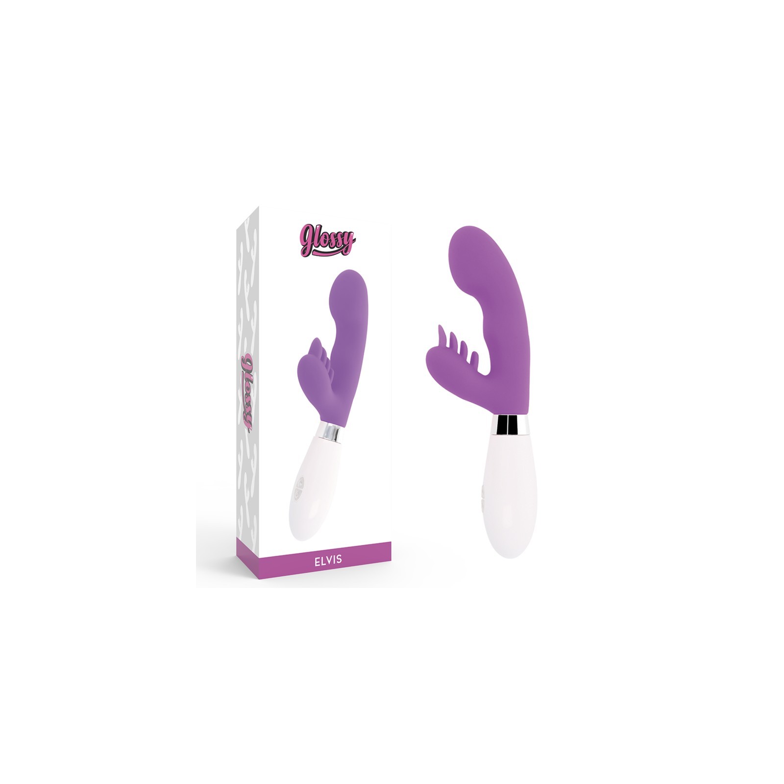 Rabbit Elvis Lila - Vibrador de 10 Funciones