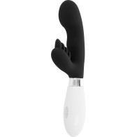 Elvis Rabbit Black Silicone Massager