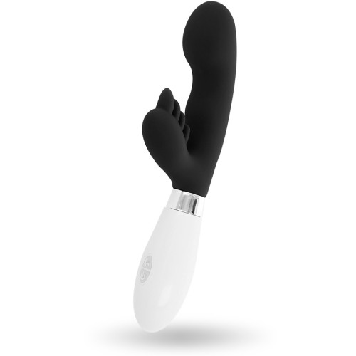 Elvis Rabbit Black Silicone Massager