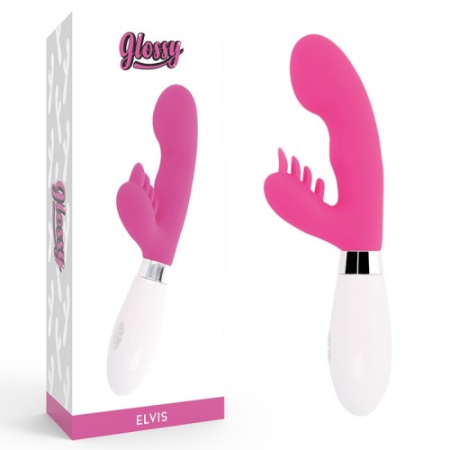 Rabbit Elvis Rosa Vibrador Dual de Punto G