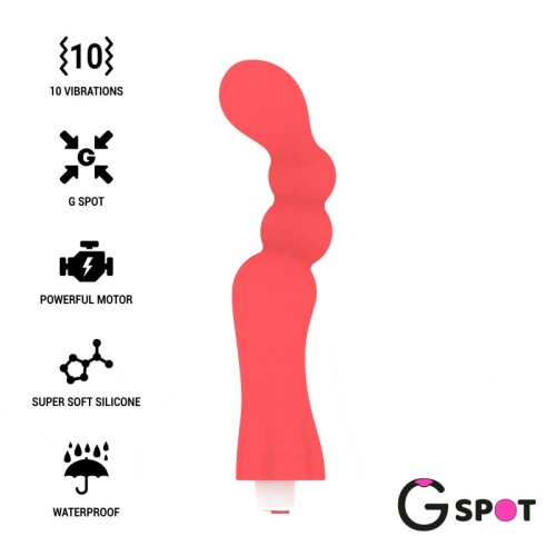 Gohan G-Spot Vibrator Light Red