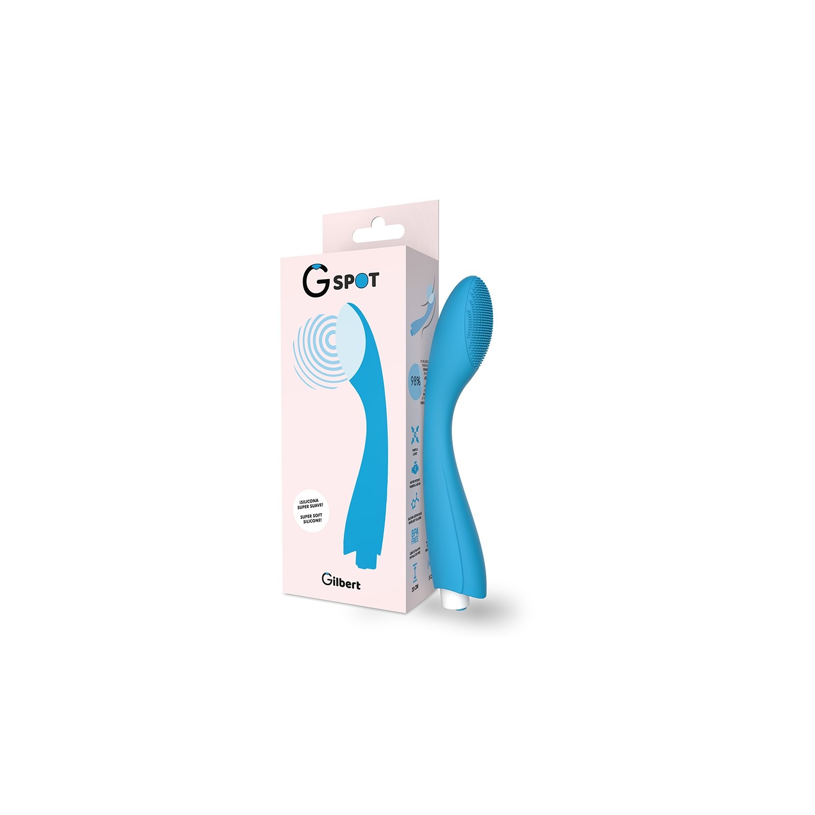 Gylbert G-Spot Vibrator Turquoise