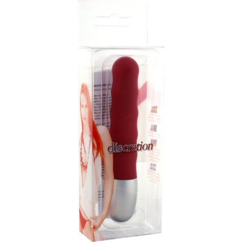 Vibrador Discreto Rojo para Placer en Viajes