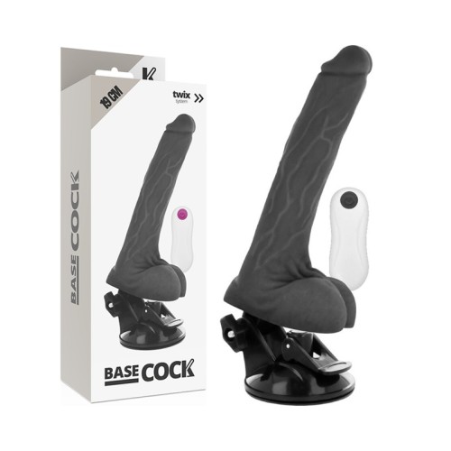 Vibrador Realístico Control Remoto Negro