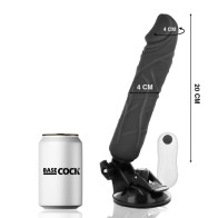 Realistic Remote Control Vibrator Black