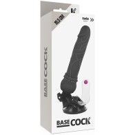 Realistic Remote Control Vibrator Black 19.5cm