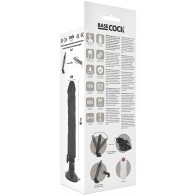 Vibrador Realístico Con Control Remoto Negro 21 Cm