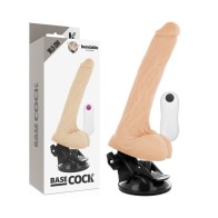 Articulating Vibrating Dildo 18.5cm Natural