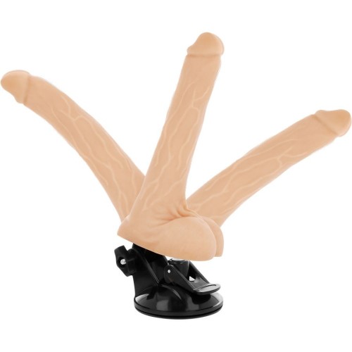 Vibrador Articulable Control Remoto Natural 18.5 Cm