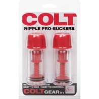 Colt Nipple Suction Cups Red