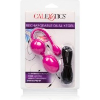 Dual Pink Kegel Balls Rechargeable