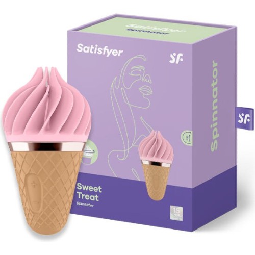 Satisfyer Sweet Treat Spinnator Clitoral Stimulator