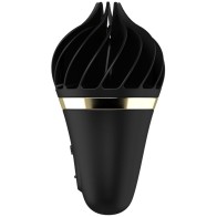 Satisfyer Sweet Treat Spinnator Negro - Delicia Clitoriana