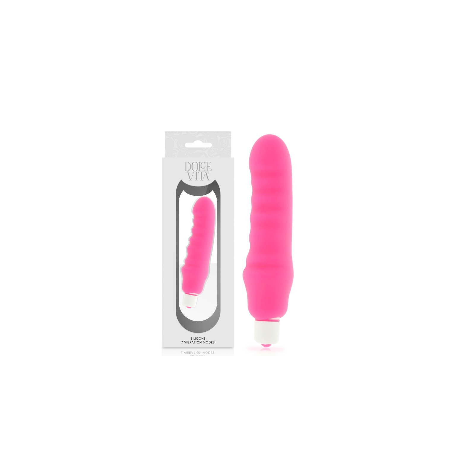 Genius Pink Silicone Vibrator