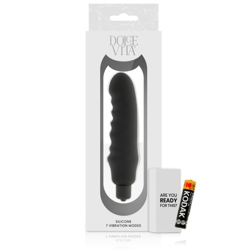 Vibrador Silicona Genius con 7 Modos de Vibración