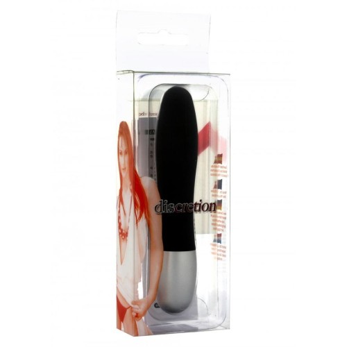 Discretion Vibrator Black - Compact and Portable