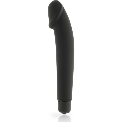 Realistic Vibrador Silicona Negro