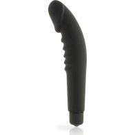 Realistic Pleasure Silicone Vibrator Black