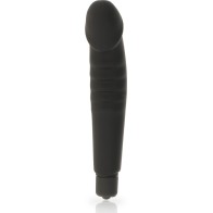 Realistic Pleasure Silicone Vibrator Black