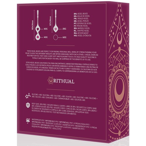 Set Deva Ritual Entrenamiento Pélvico Orquidea