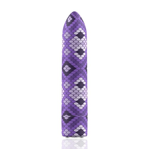 Rechargeable Purple Snake Bullet with 10 Vibration Modes