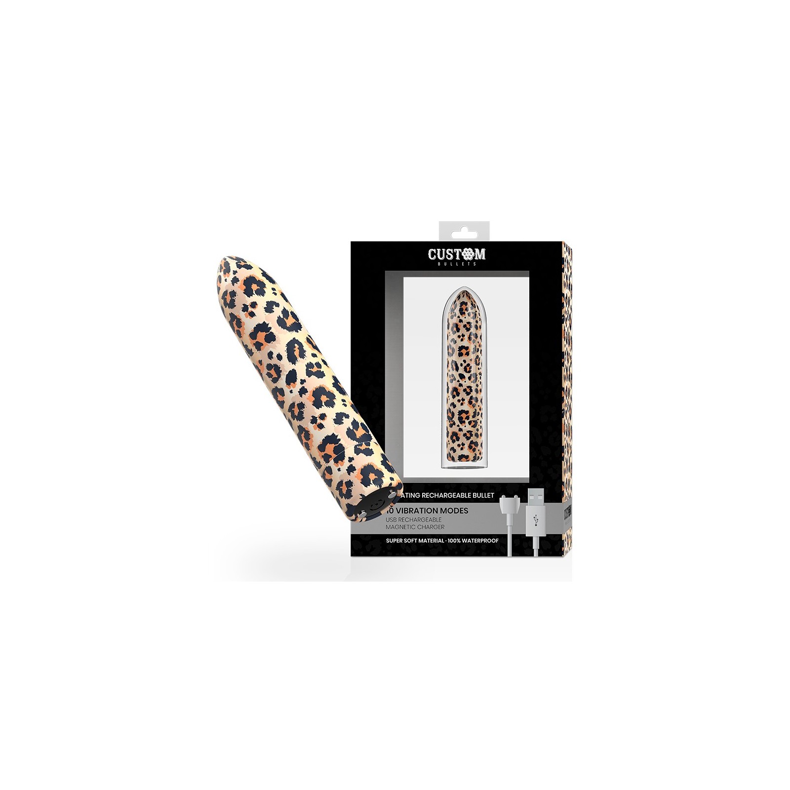 Leopard Rechargeable Bullet - Ultimate Pleasure Anywhere