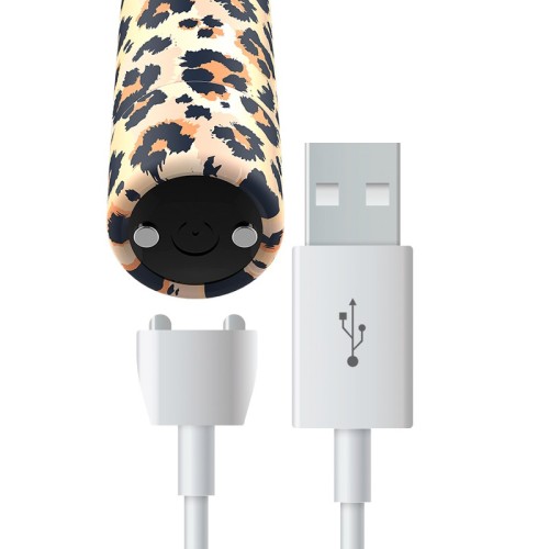 Leopard Rechargeable Bullet - Ultimate Pleasure Anywhere