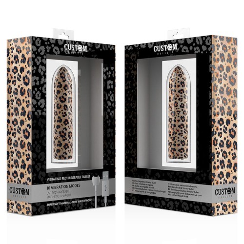 Leopard Rechargeable Bullet - Ultimate Pleasure Anywhere