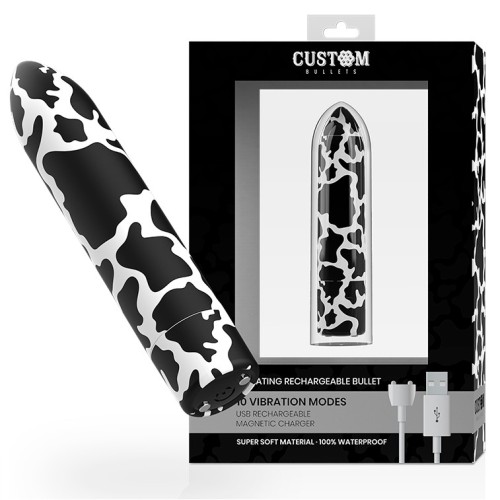 Custom Bullets Rechargeable Cow Vibrator - Ultimate Pleasure