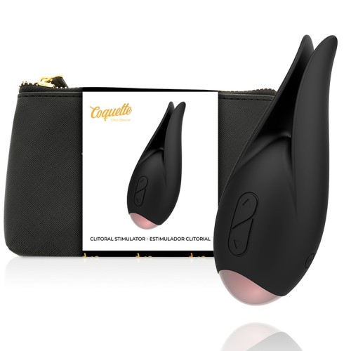 Coquette Chic Desire Estimulador Clítoris Negro / Gold Flor