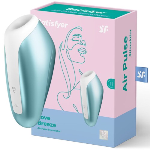 Satisfyer Love Breeze Suction Stimulator Ice Blue