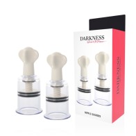 Darkness - Transparent Nipple Suction Cups - Fun and Pleasure