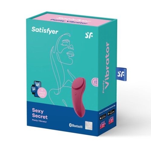 Satisfyer Sexy Secret Panty Vibrator for Discreet Pleasure