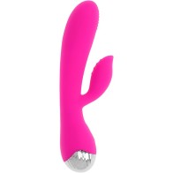 Vibrador Recargable con Rabbit y 10 Modos