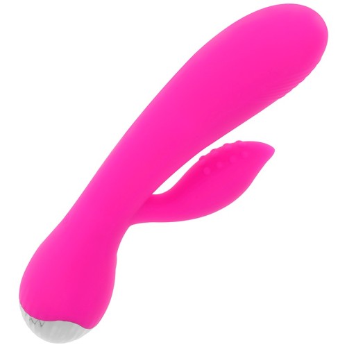 Vibrador Recargable con Rabbit y 10 Modos