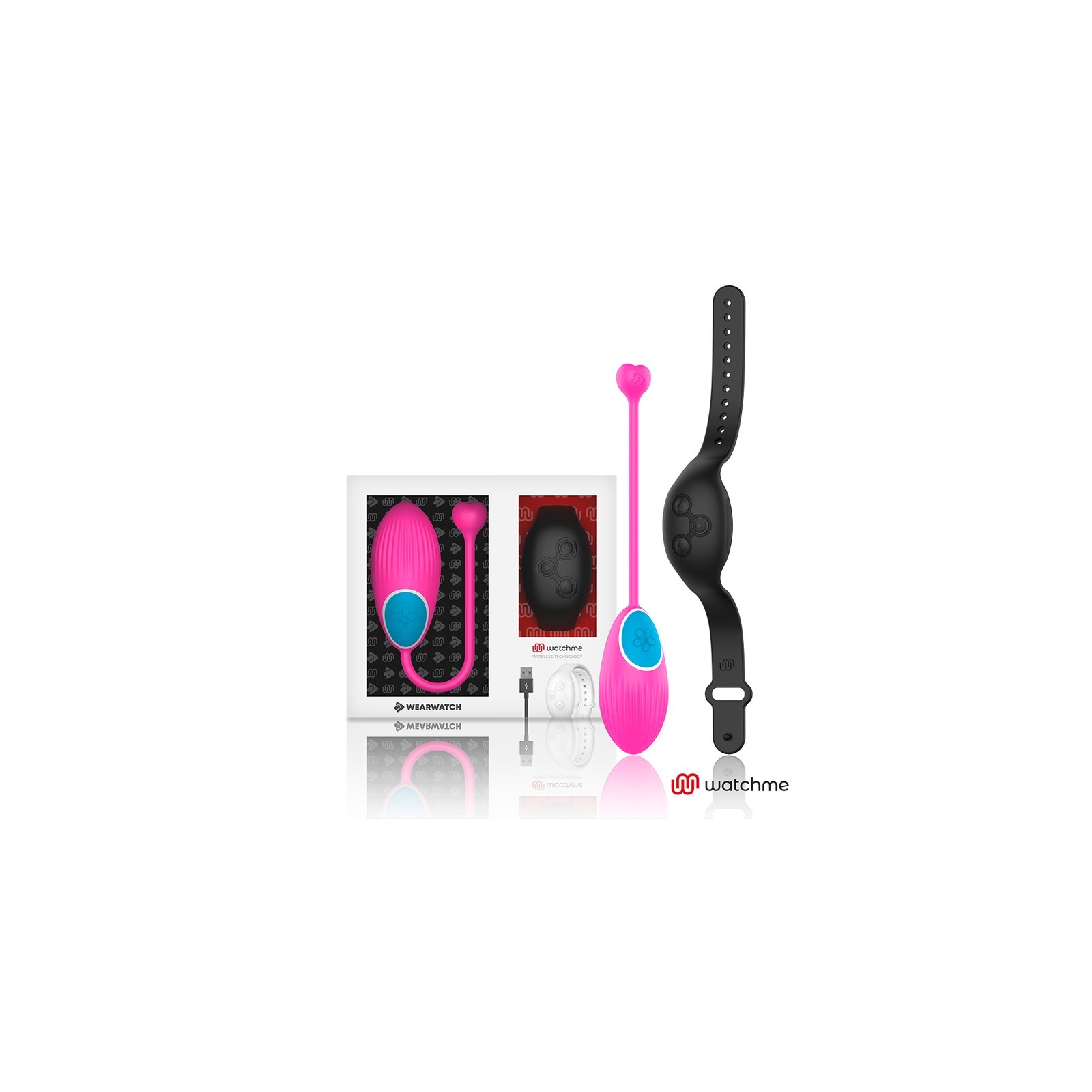 Huevo Control Remoto Technology Watchme Fucsia/Azabache