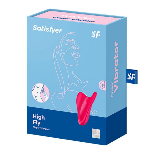 Satisfyer - High Fly Vibrador Dedal Fuchsia - Desata Nuevos Placeres