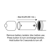 RO-80mm Midnight Vibrator Bullet