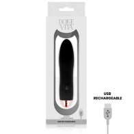 Dolce Vita Four Rechargeable Vibrator - Elegance Meets Functionality