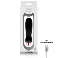 Vibrador Recargable Five Negro 7 Velocidades