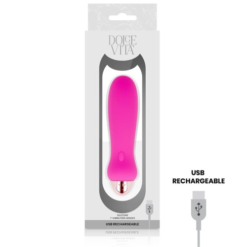 Dolce Vita Five Rechargeable Vibrator - Ultimate Pleasure